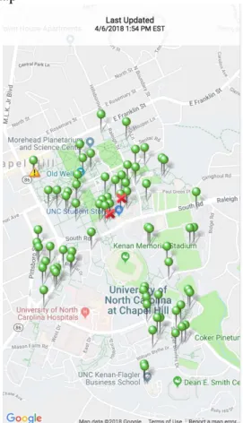 Figure 7: Find a Printer Map  