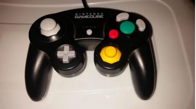 Figure 5. A standard black Nintendo GameCube controller. 