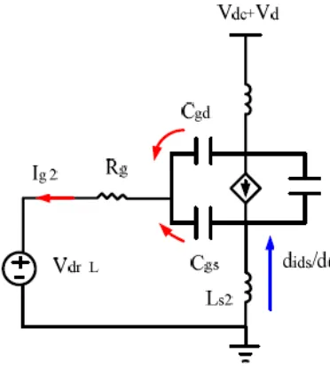 Fig . 2 .7s ho w s t he e q uiv a le nt MO SFE Tdr iv e c ir c uit dur ings t a g e 9 .