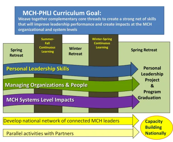 Figure 2:  MCH PHLI Program Structure 4