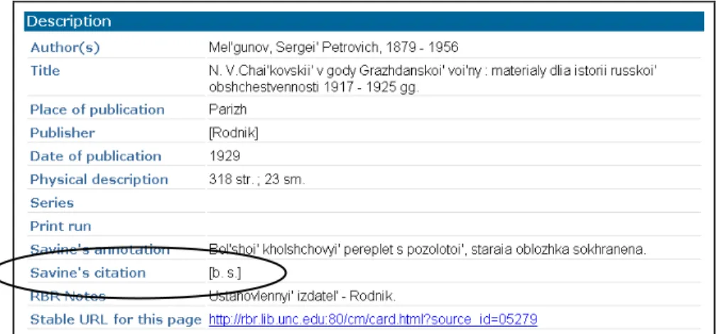 Figure 6: Multiple citations in subfield 