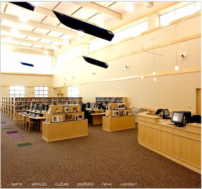 Fig.  3. Hemphill Branch Library – Interior.                                                                                         