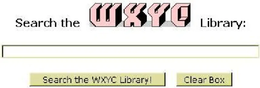 Figure 1: Basic Search Interface 