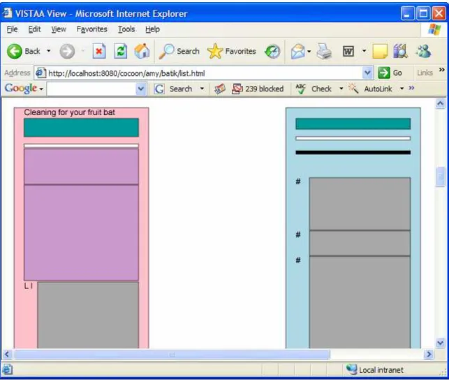 Figure 5. Working VISTAA prototype 