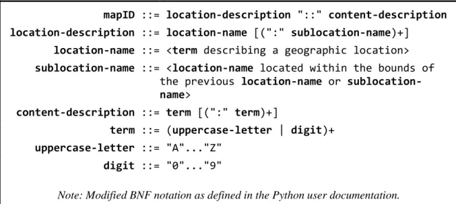 Figure 4-1.  Map ID Format Specification 