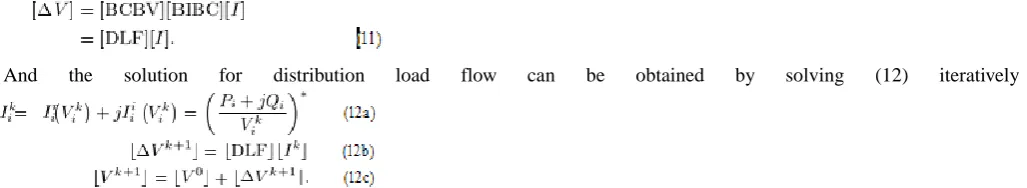 Fig 3. Simple distribution system with one loop. 