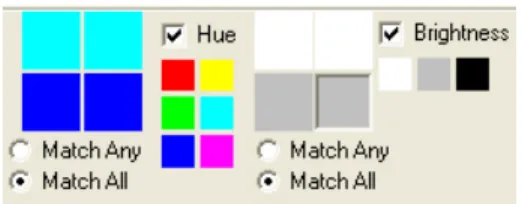 Figure 5.  VisOR Color and Brightness components 