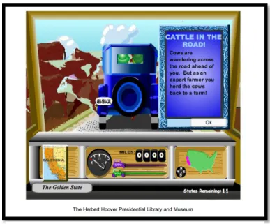 Figure 8: An example of an interactive game
