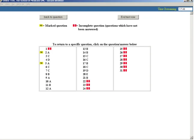 Figure 4.10: Prototype of AIMS Online Item Review Page 
