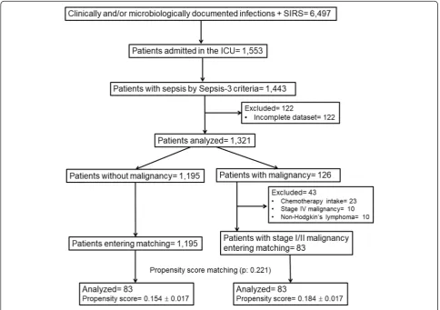 Fig. 1 Study flow chart. Abbreviations ICU: intensive care unit; SIRS: systemic inflammatory response syndrome