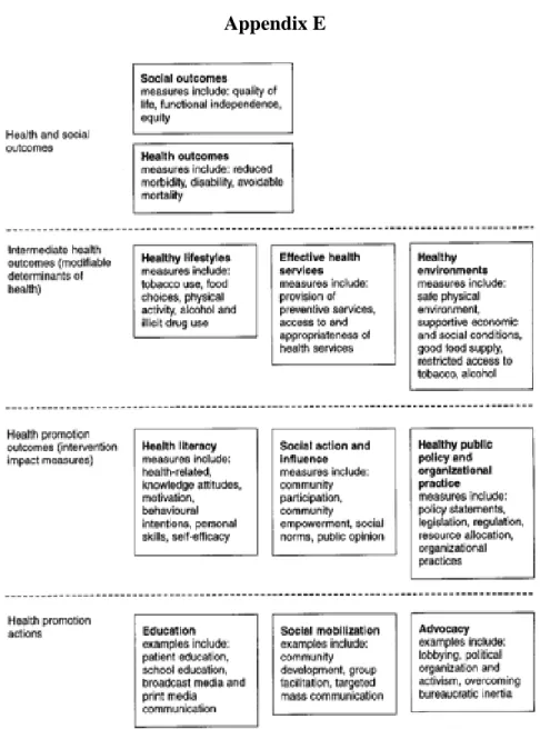 Figure 2. Health Promotion Model 