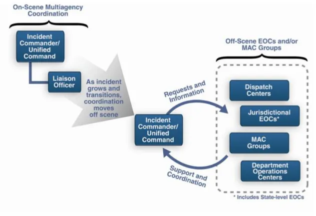 Figure 2.  Multiagency Coordination System 