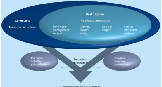 Figure 2: Chronic Care Model. (Brinkman &amp; Epstein, 2011)                 
