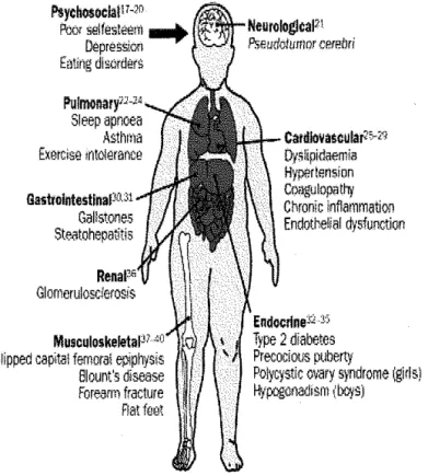 Figure  1:  Consequences of Childhood Obesity, Taken from ref 8 