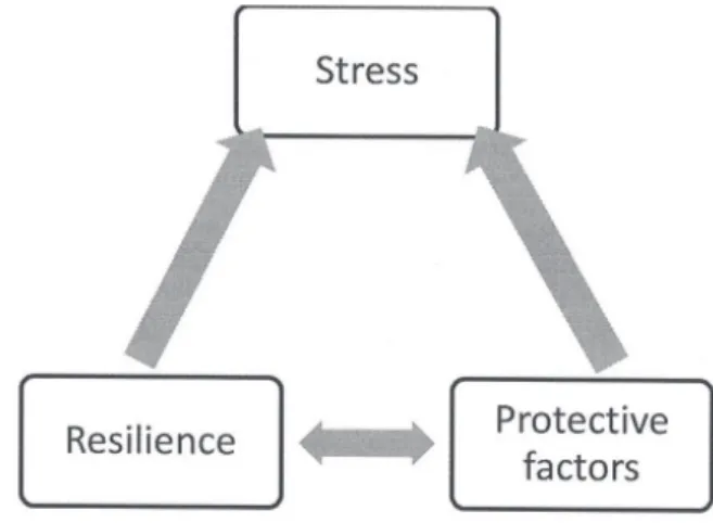 Figure 1: Ahern and Norris’s adaptation of the  Protection-Vulnerability Model of Resilience 30