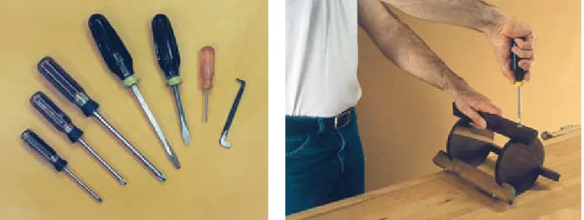 Figure 4‑15. These tools are useful for assembling parts using bolts and nuts.