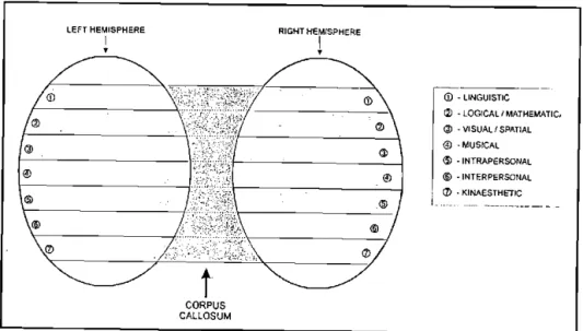 FIGURE 4: A Schematic Representation of  the Neurobiological Arrange- Arrange-ments of  the Metacognitive Modules 