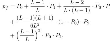 Table IV necessarily2(ii) ∈ − and there are no elementsin C2. In addition, it holds that either (i) c1 ∈ [L, 2L − 1]; or c1 ≥ 2L