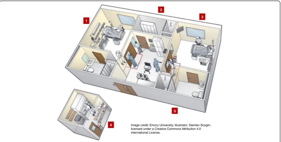Fig. 3 Ebola treatment facility, Royal Free Hospital, London,UK—September 2014