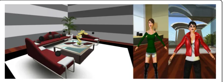 Fig. 7 Scripted video clip 3 (counseling session in a modern setting)