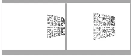 Figure 4. Images under different Z values