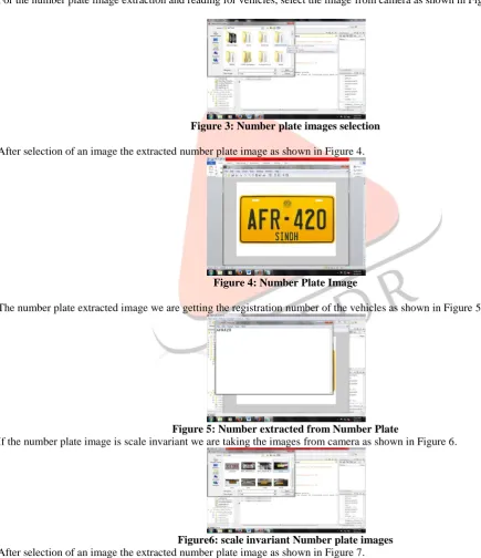 Figure 4: Number Plate Image 