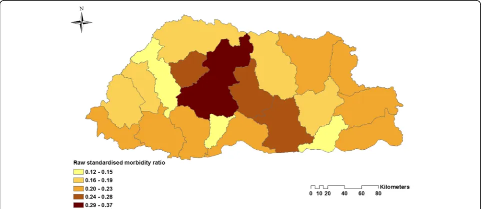Fig. 4 Decomposed total diarrhoea time-series. Data presented as incidence rates per 10,000 population