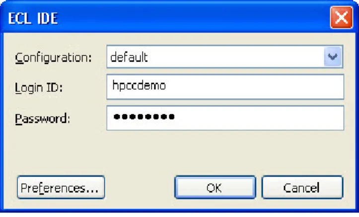 Figure 7. Login Window