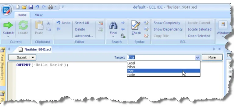 Figure 9. Select target