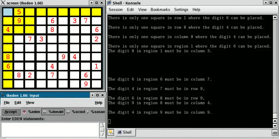 Figure 5.  King’s Sudoku model. 