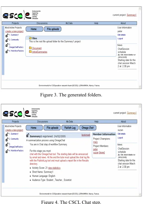 Figure 2. The ‘Initial Summarization’ step. 