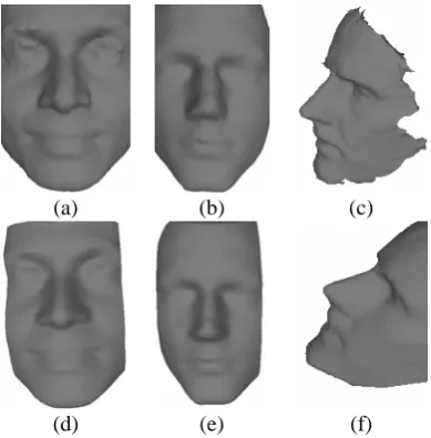 Figure 4 (a) shows the symmetry profile of a scan image with more than 300 points curve