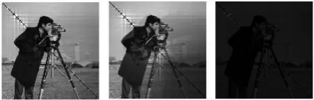Fig.8. The extracted watermarked images after applying the  signal processing attack   