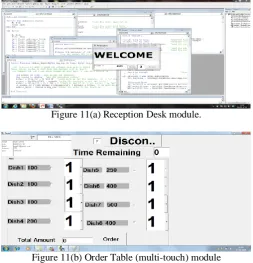 Figure 11(a) Reception Desk module. 