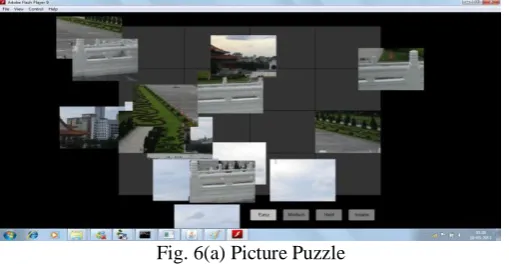Fig. 6(a) Picture Puzzle  