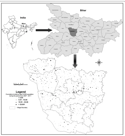 Figure 1 Location map of the study area.