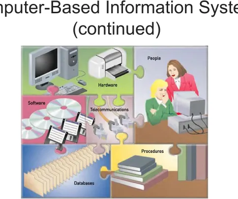 Figure 1.6: The Components of a Computer-Based Information System