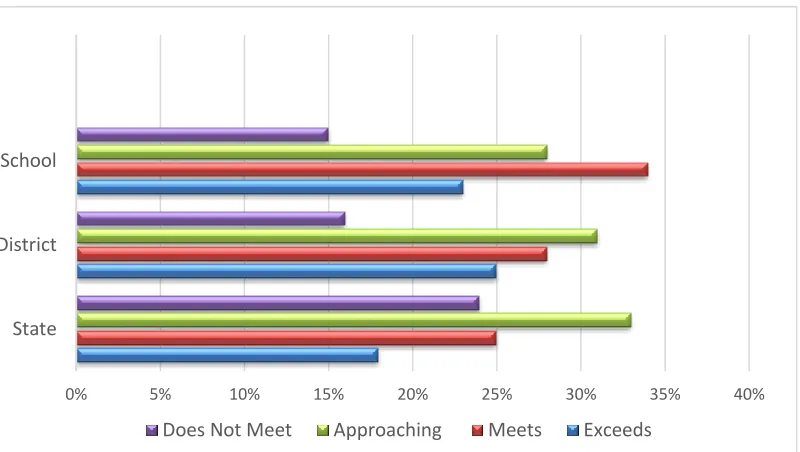 Figure 1.1 State Testing Mathematics Results 2016-2017 