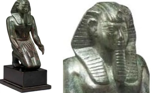 Fig 13: Bronze statuette from 26th Dynasty.[30] 