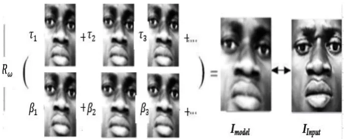 Figure 2: Facial Process fitting for Eigenvector (Author’s schema). 