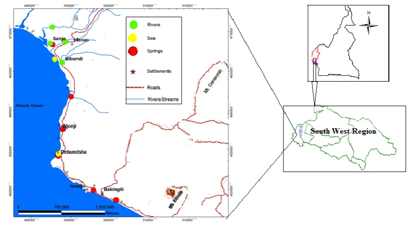 Figure 1: Location of Study Area. 
