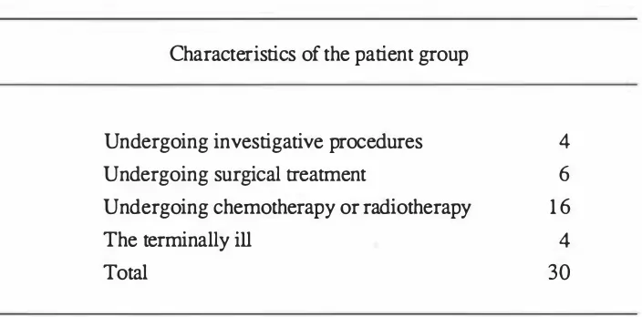 Table 4 Characteristics of the Patient Group According to the Stage 