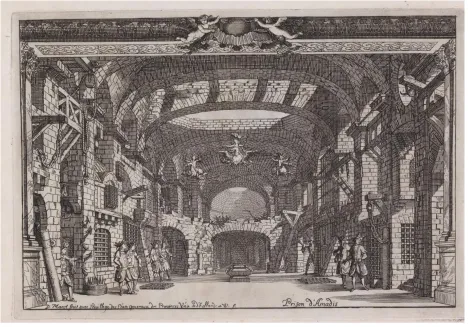 Figure 5.5 Daniel Marot, The Prison of Amadis, 1702. Harvard Art Museums/Fogg Museum, Anonymous Fund for the Acquisition of Prints Older than 150 Years