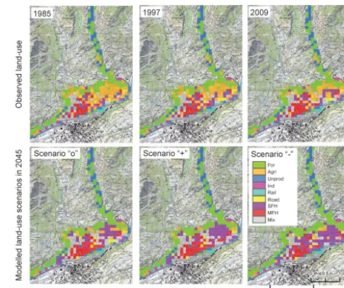 Figure 4. Matrix-based deﬁnition and weighting of risk classes. Therisk parameters loss, vulnerability and the resultant damage poten-tial were assessed according to the ﬁrst matrix, which illustrates theexample of damage potential derivation