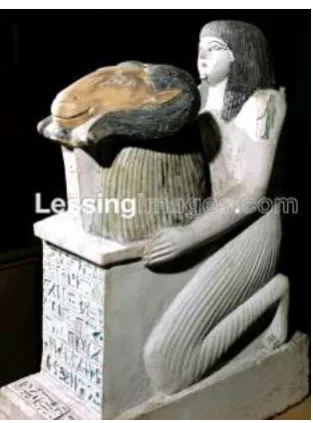 Fig. 35: Granite statue from 19th Dynasty.[47] 