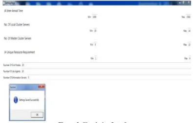 Figure 3: Simulation Interface. 