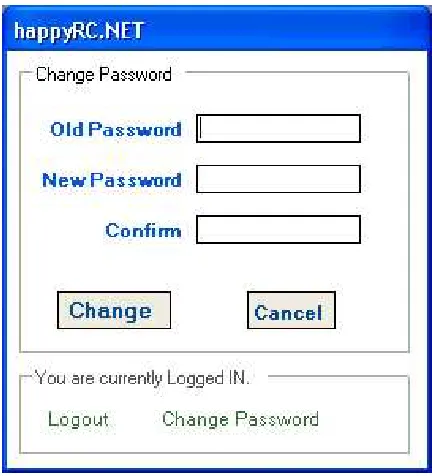 Figure A.7: ESS Application – Change Password