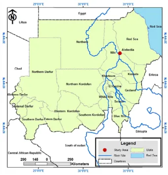 Figure 1. Location of the study area