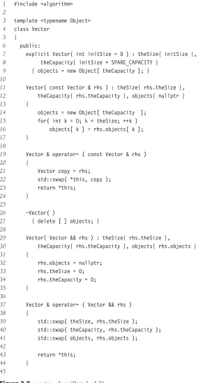 Figure 3.7vector class (Part 1 of 2)