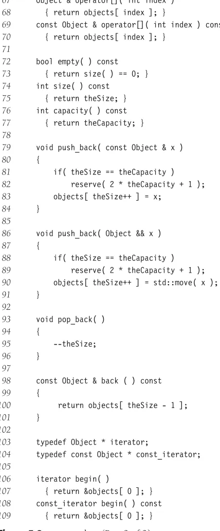 Figure 3.8vector class (Part 2 of 2)